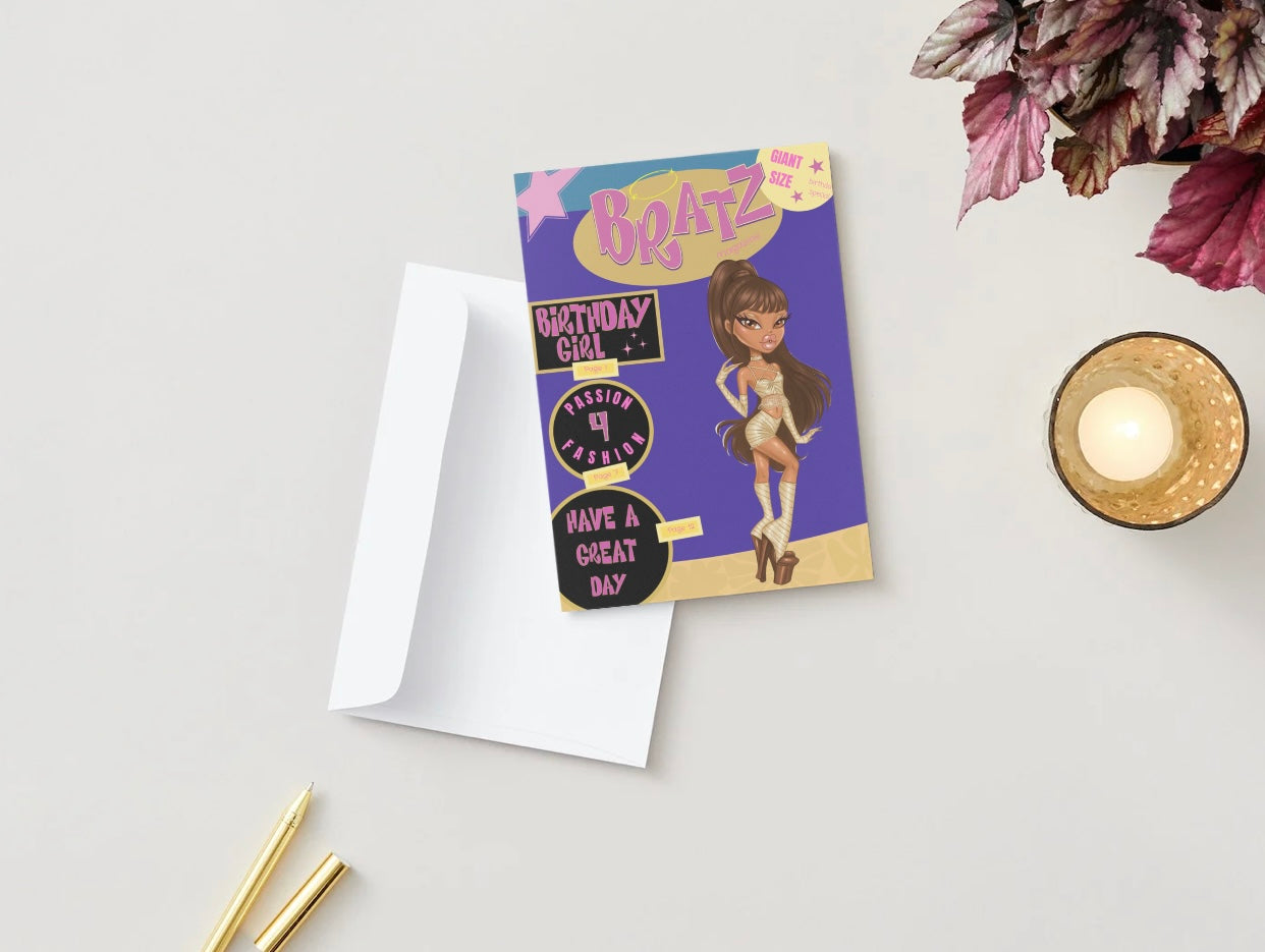 A Fashionista | Birthday Card
