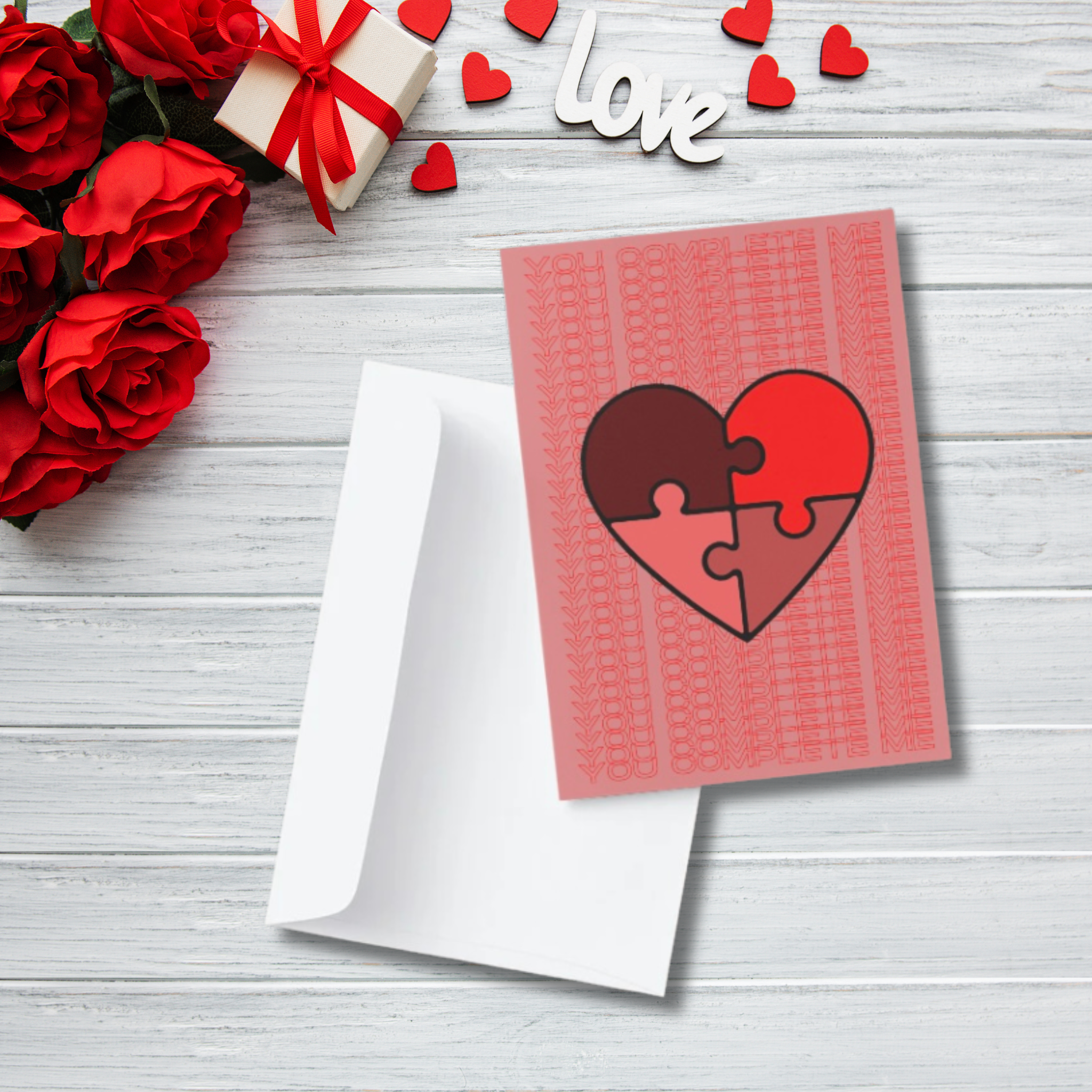 You Complete Me | Greetings Card