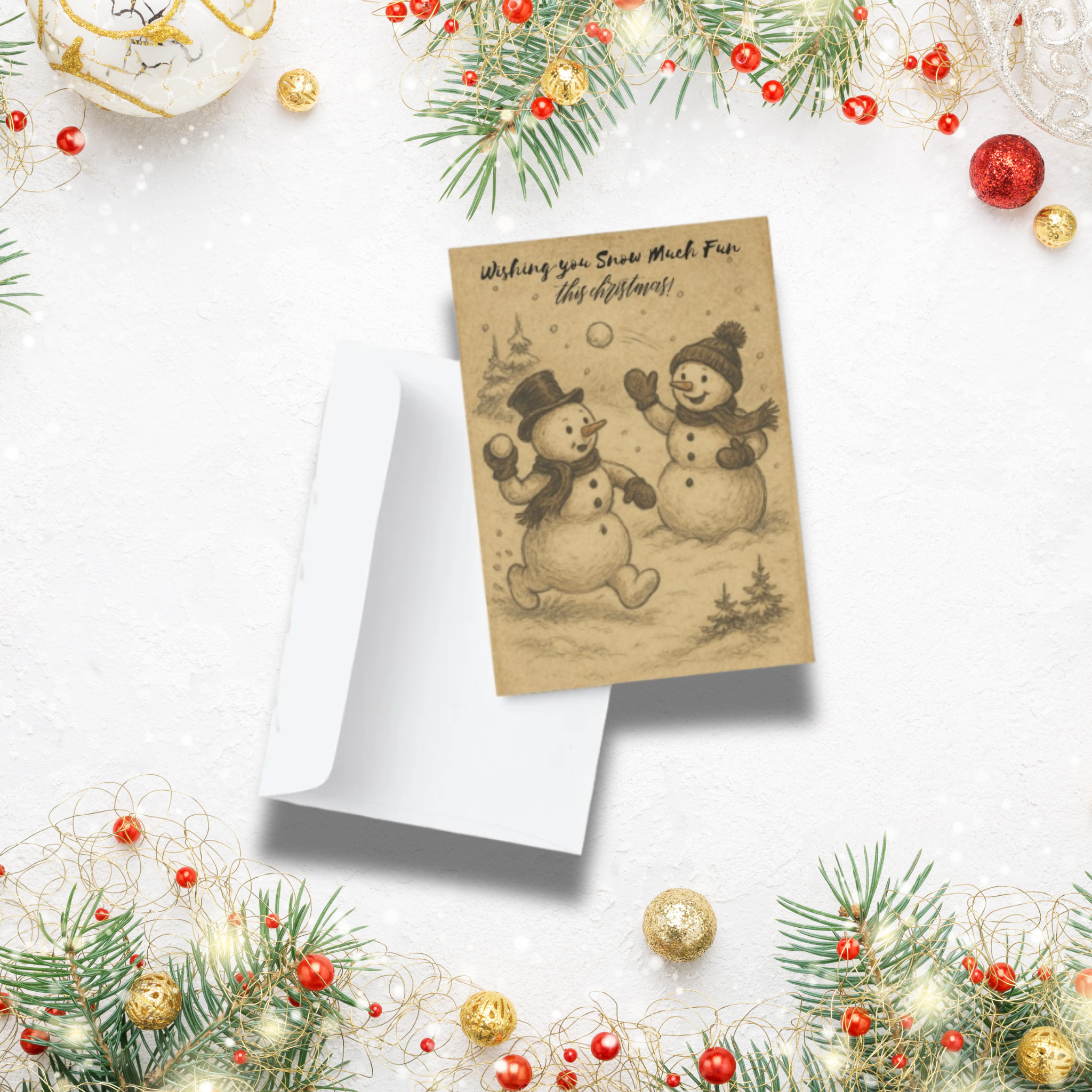 Snow Much Fun | Christmas Card