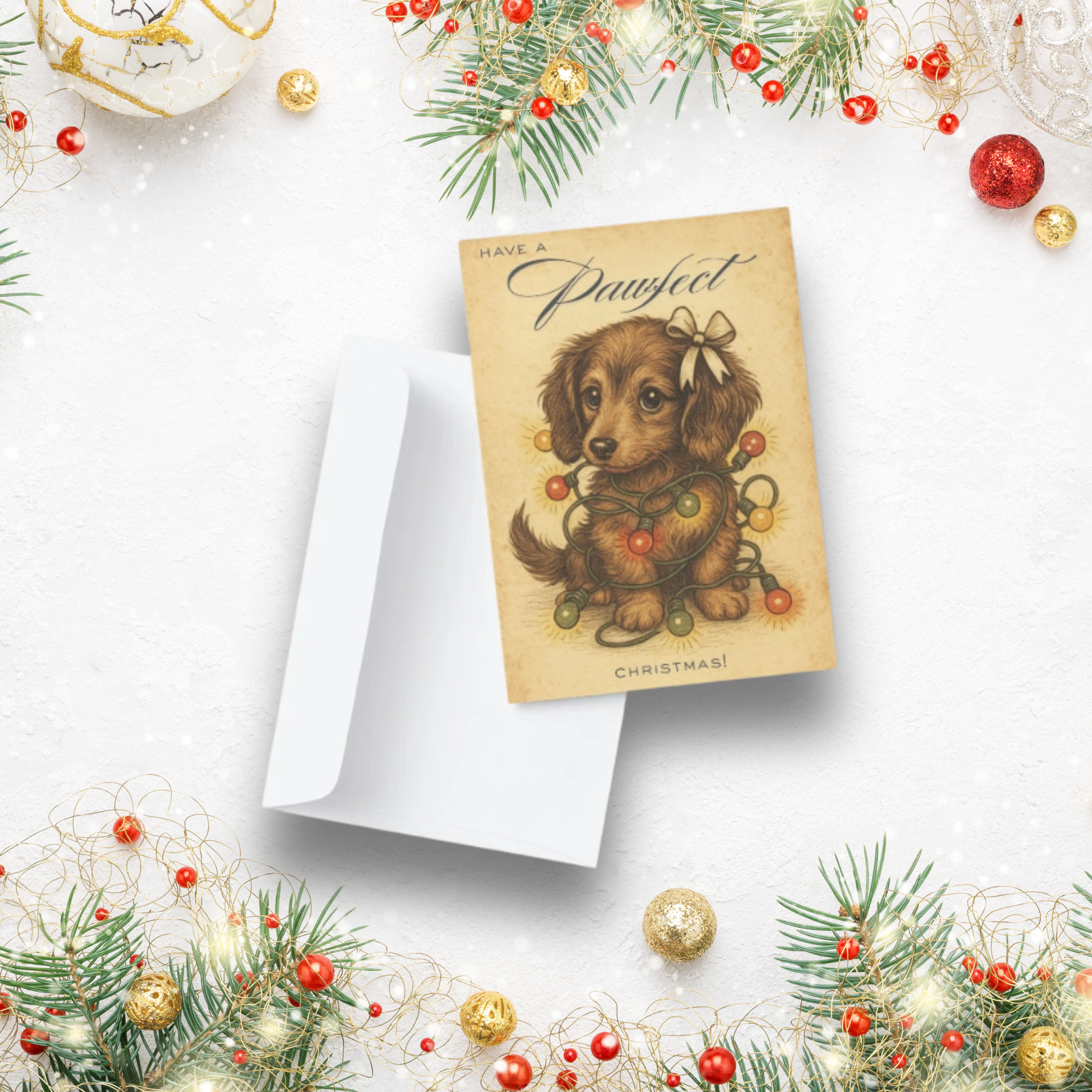 A Pawfect Christmas | Christmas Card