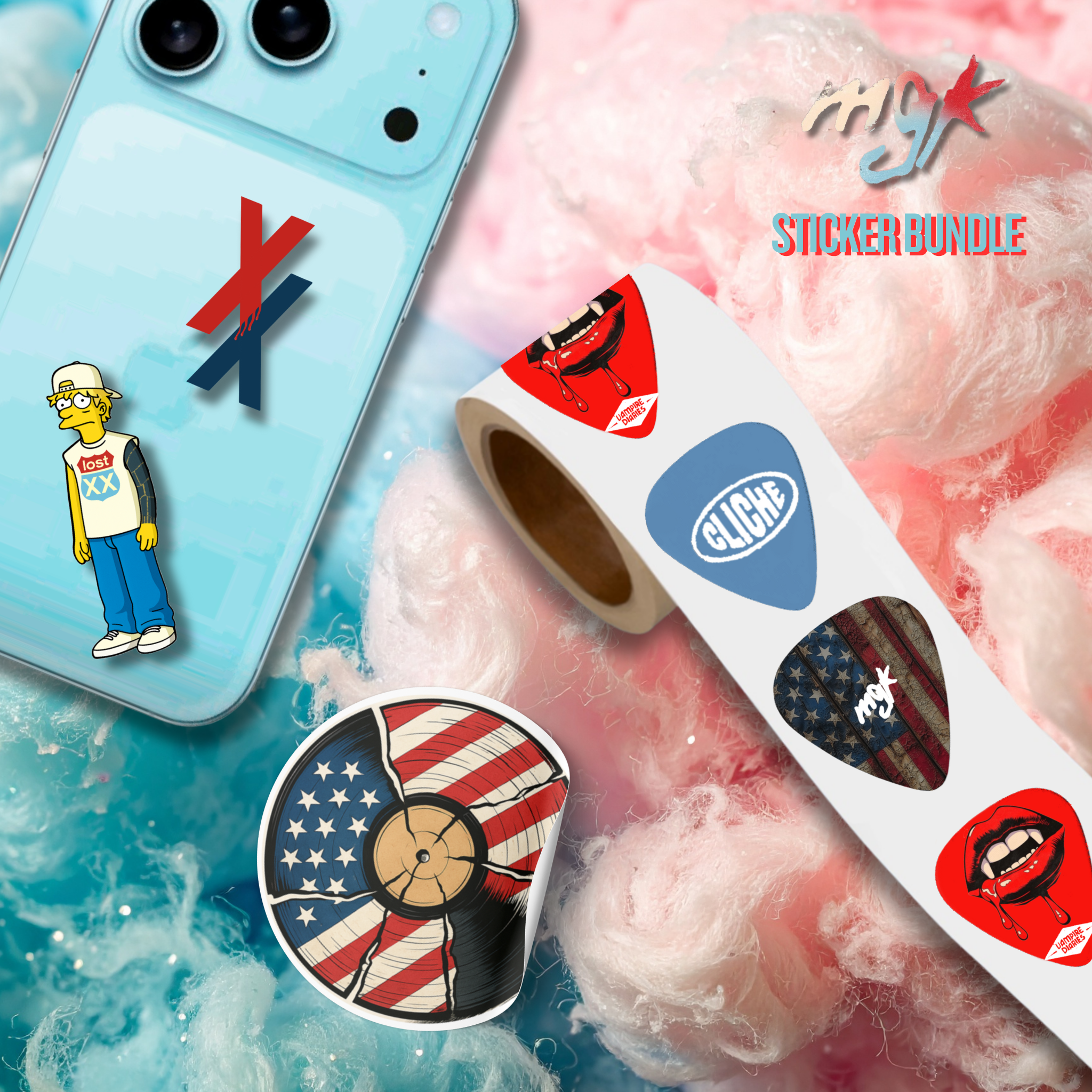 Lost Americana Stickers