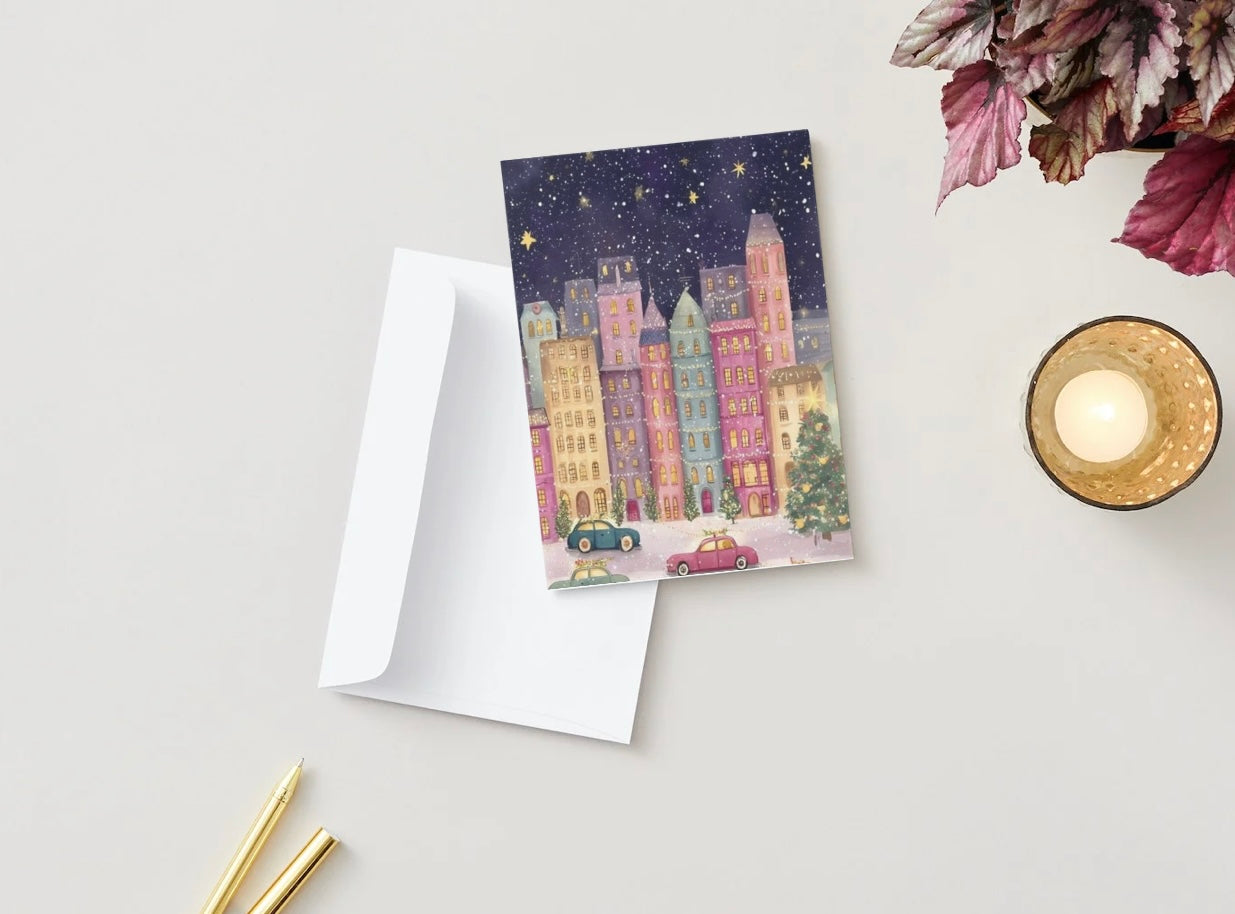 A Night Sky | Christmas Card