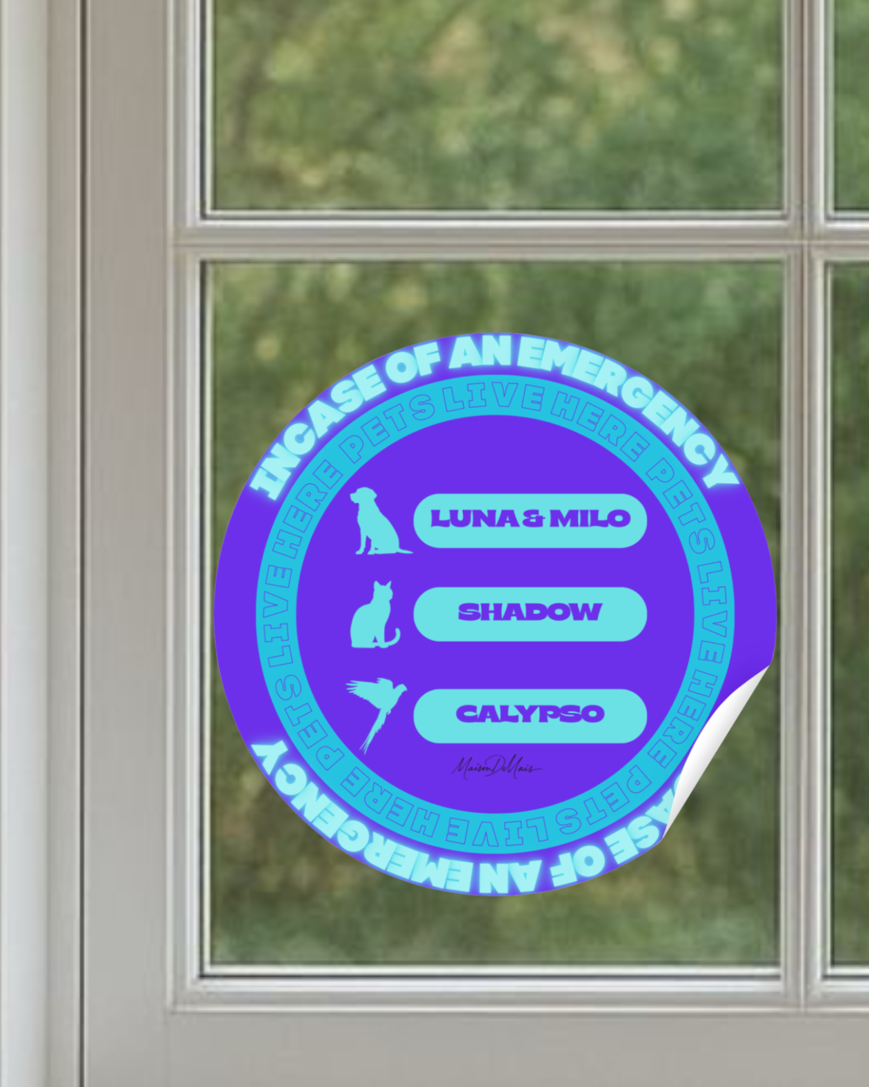 Personalised Pet Rescue | Stickers