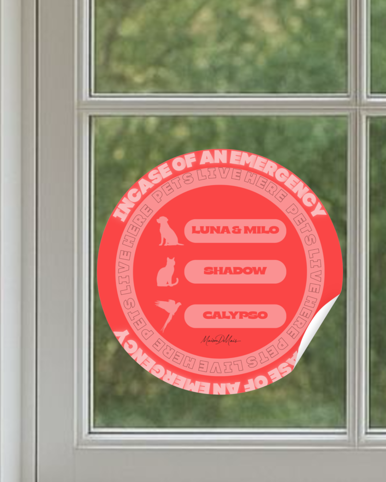 Personalised Pet Rescue | Stickers