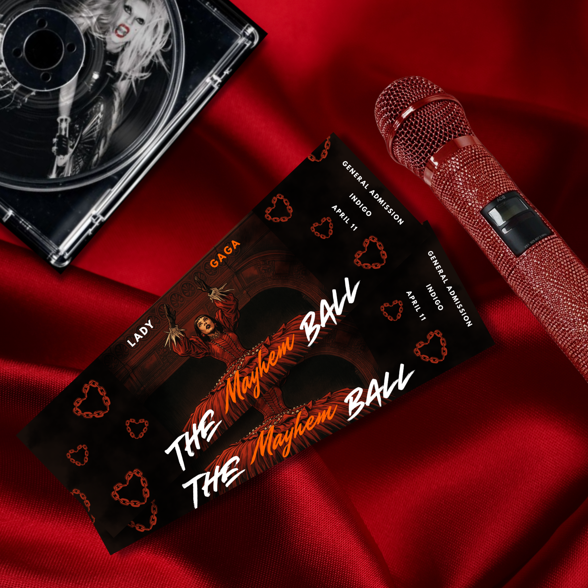 ‘The Mayhem Ball’ | Souvenir Tickets