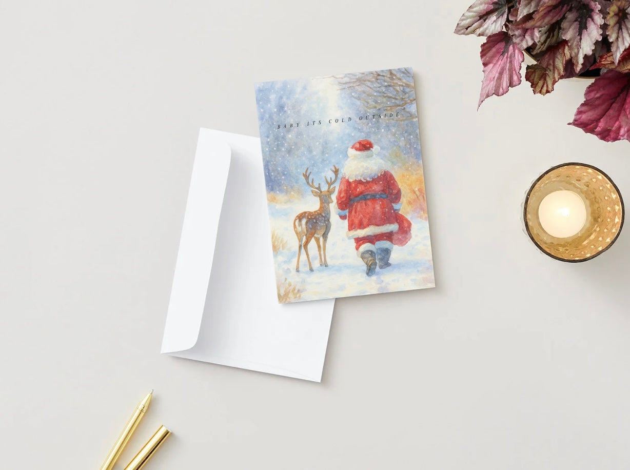 Baby it’s Cold Outside | Christmas Card
