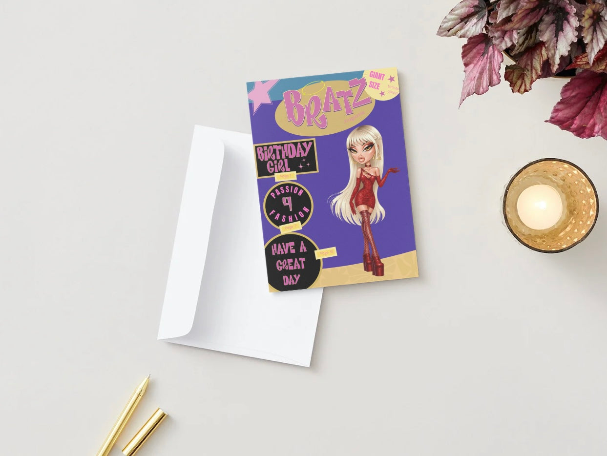 A Fashionista | Birthday Card