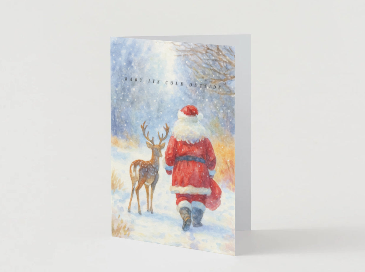 Baby it’s Cold Outside | Christmas Card