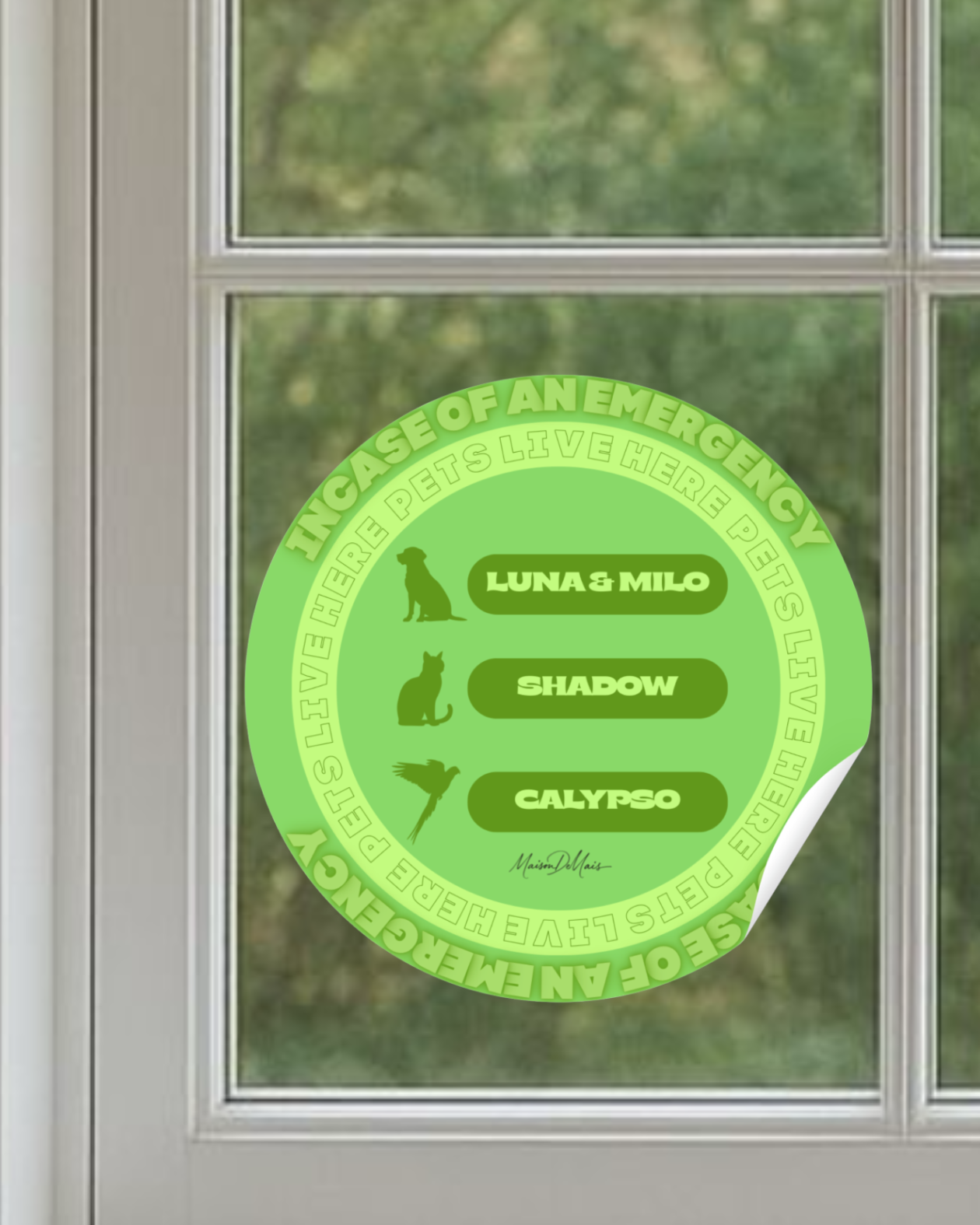 Personalised Pet Rescue | Stickers