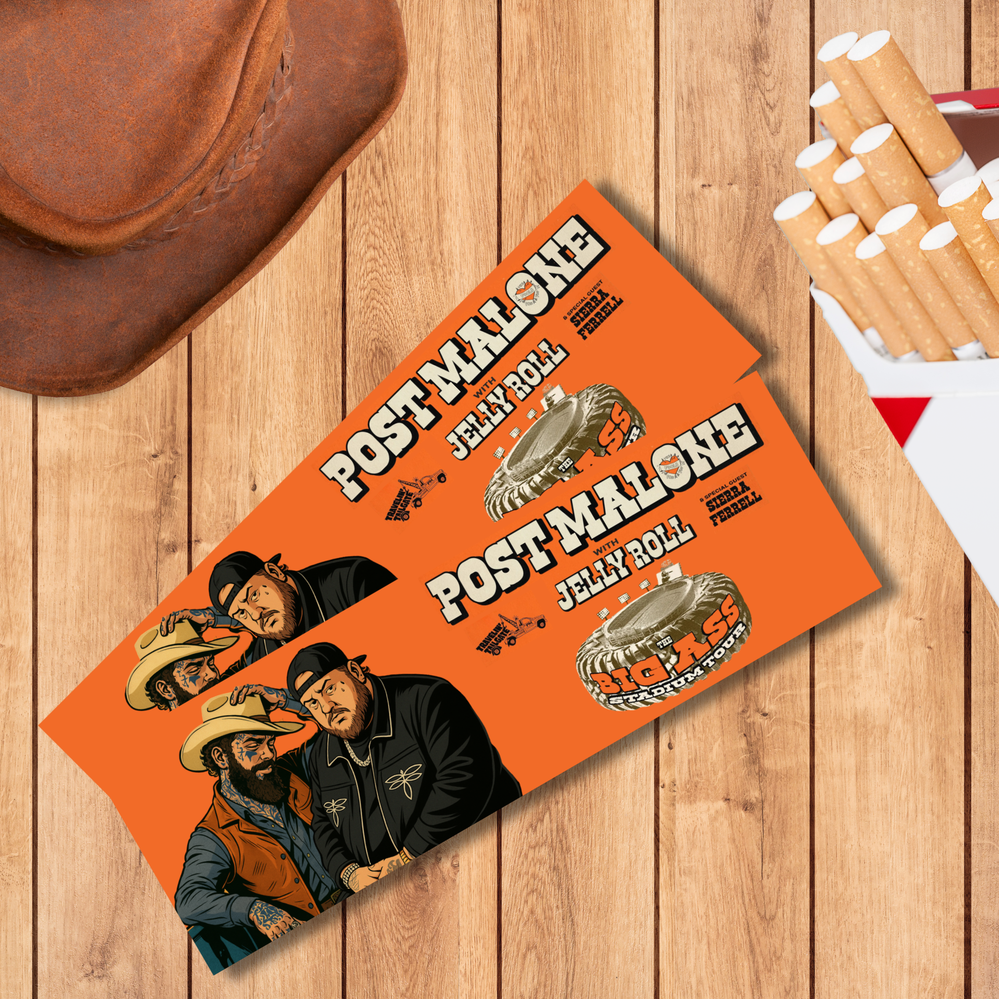 ‘The Big A** Stadium Tour’ | Souvenir Tickets