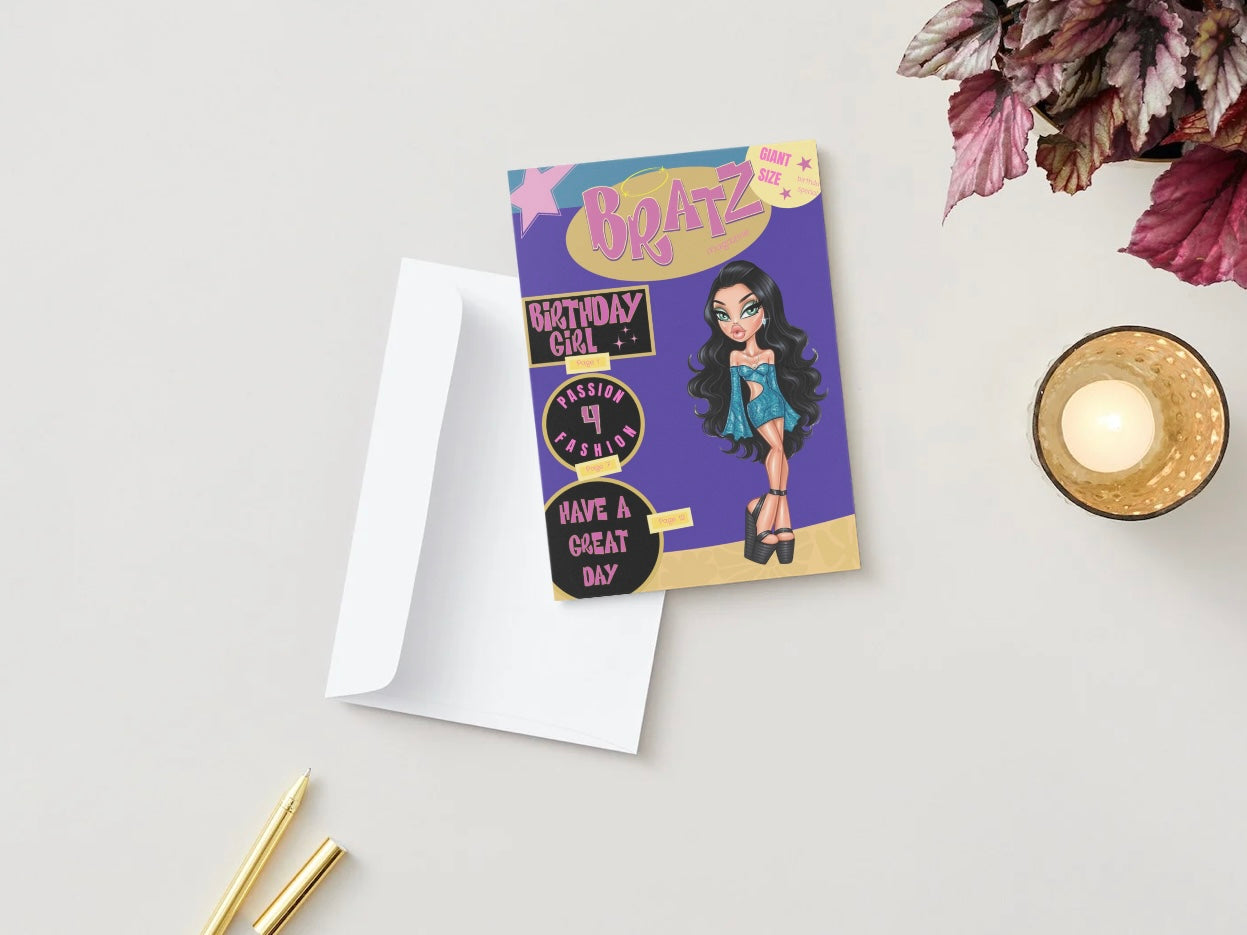 A Fashionista | Birthday Card