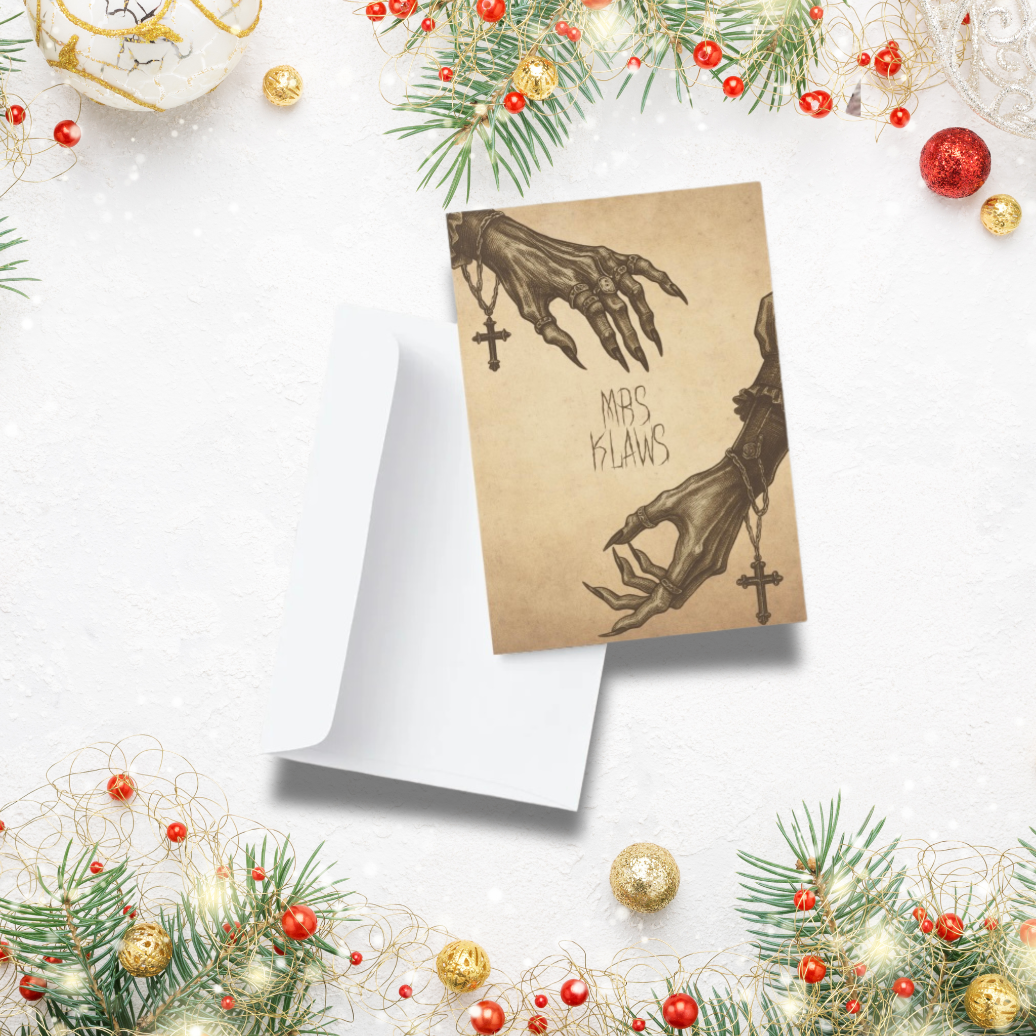 Mrs Klaws | Christmas Card