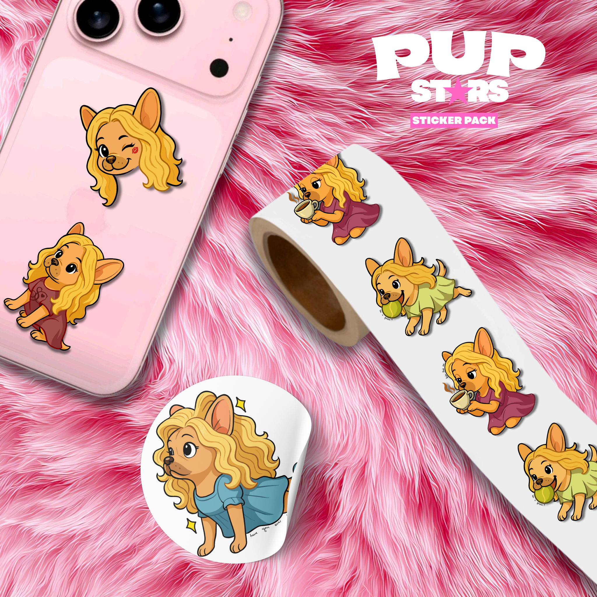 Pup St⭐️rs: Sabrina * Stickers